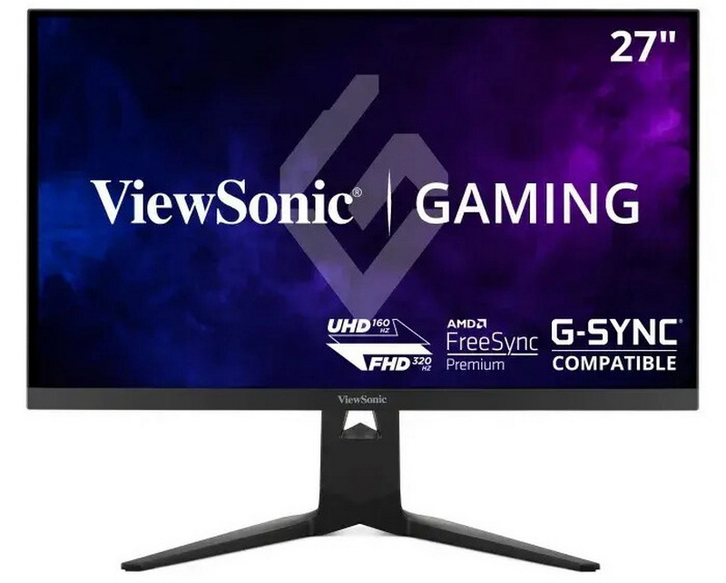 ViewSonic выпустила 27-дюймовый игровой монитор XG275D-4K с поддержкой FHD@320 Гц и 4K@160 Гц