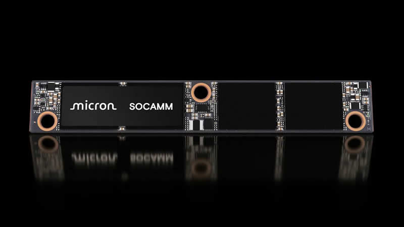 Micron и SK hynix представили компактные модули памяти SOCAMM для ИИ-систем Nvidia GB300