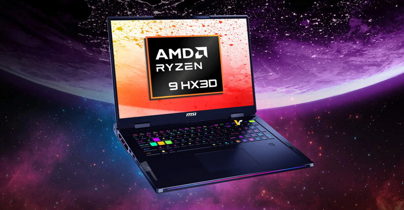 Ryzen 9 9955HX3D показал себя как самый быстрый мобильный процессор в 3 из 4 первых тестов