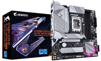 Gigabyte выпустила плату B760M Aorus Elite WIFI6E Gen5 с разъёмом PCIe 5.0 x16 и поддержкой Wi-Fi 6E
