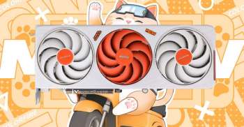 Colorfire представила бело-оранжевую GeForce RTX 5060 Ti Meow с лапками