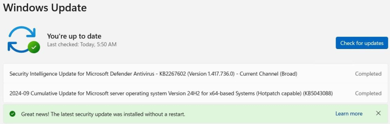«Горячие» обновления для локальных Windows Server 2025 станут платными