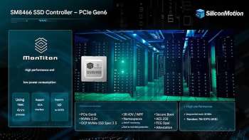 Silicon Motion представила SSD-контроллер с PCIe 6.0 и скоростью до 28 Гбайт/с
