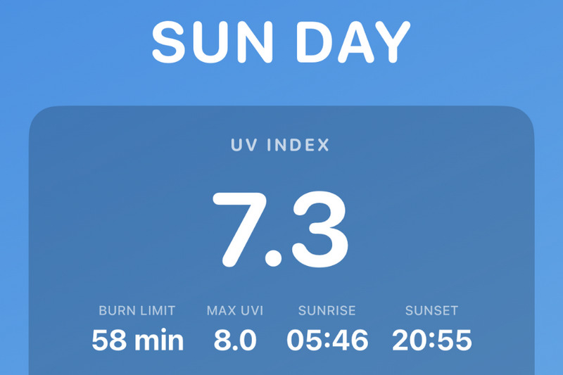 Джек Дорси выпустил второе приложение за неделю — Sun Day поможет не сгореть на солнце