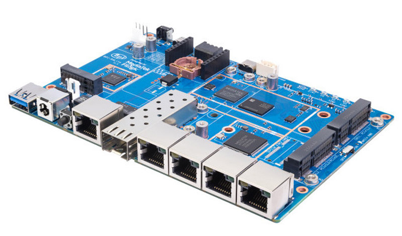 Дебютировала плата Banana Pi BPI-R4 Lite для сетевых устройств с поддержкой 2.5GbE и PoE