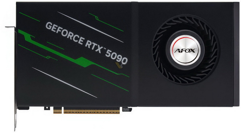Представлена компактная GeForce RTX 5090 с «турбиной» за $6000