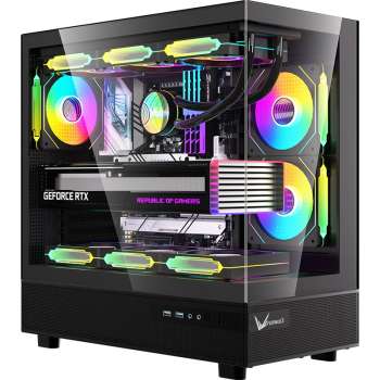 Formula V Line Crystal Z8 Floe — современный корпус Mid Tower в «аквариумном» дизайне