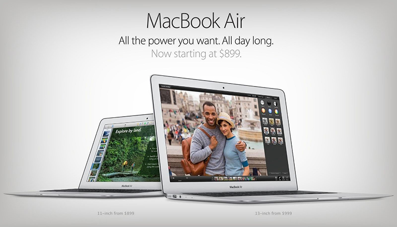 Apple признала 11-дюймовый MacBook Air устаревшим, а iPhone 8 Plus — винтажным