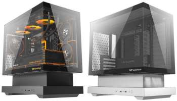 darkFlash представила необычный корпус Floatron F1 с пьедесталом