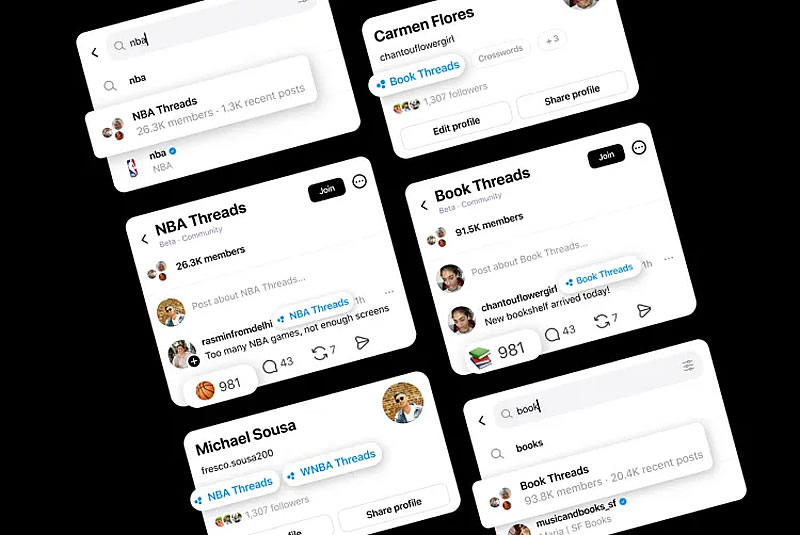 В Threads появились «Сообщества» для общения по интересам