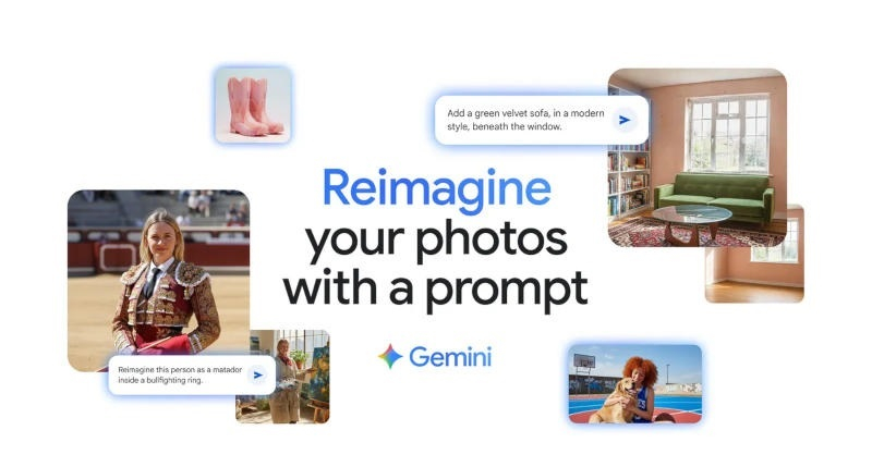ИИ-бот Google Gemini успешно конкурирует в области редактирования фото с инструментами Adobe