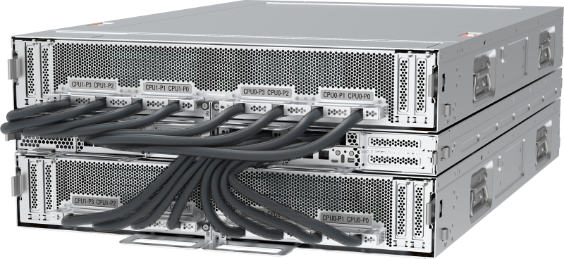Pegatron представила ИИ-сервер AS501-4A1-16I1 с СЖО и 16 ускорителями AMD Instinct MI355X