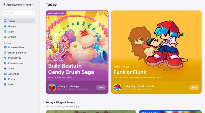 Apple запустила полностью новую веб-версию App Store с расширенной функциональностью