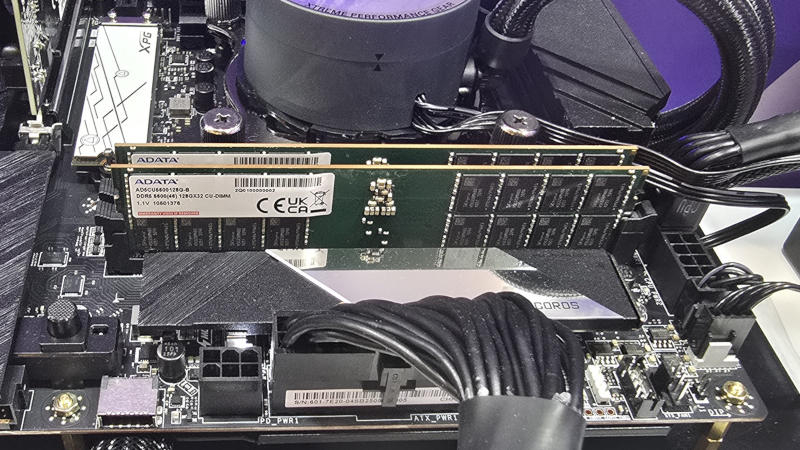 Adata и MSI показали «первые в мире» 4-ранговые модули памяти DDR5 CUDIMM на 128 Гбайт