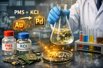 В Китае открыли лучший способ добычи драгметаллов из электронного мусора — без печей и катализаторов