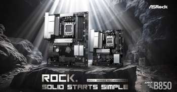 ASRock представила серию материнских плат Rock на чипсетах AMD B850 и Intel B860