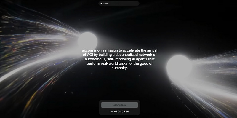 Владелец Crypto.com купил за $70 млн домен AI.com и обещает запустить «децентрализованную сеть из ИИ-агентов»