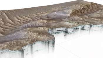 Ровер Perseverance выявил скрытую под поверхностью Марса древнюю речную дельту