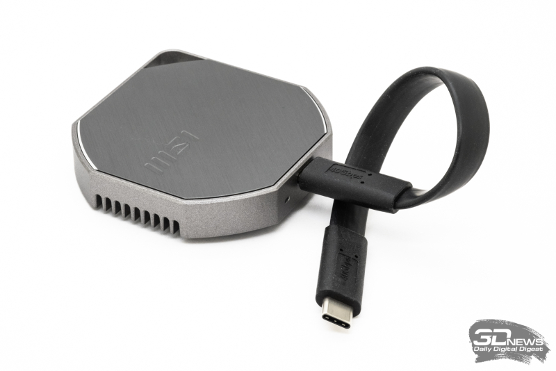 Новая статья: Экспресс-тест внешнего SSD-накопителя MSI Datamag 40Gbps