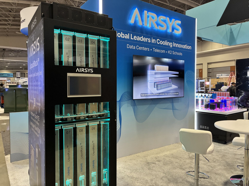 Необычная СЖО Airsys LiquidRack «опрыскивает» серверы