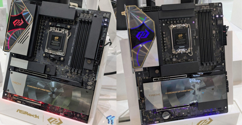 ASRock показала платы X870E Taichi 10th Anniversary и Z890 Taichi 10th Anniversary для AMD и Intel