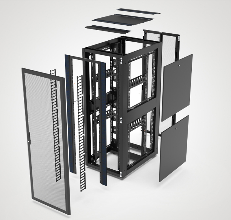 Vertiv представила серверную стойку Rack Extreme, которая выдержит более 2000 кг оборудования