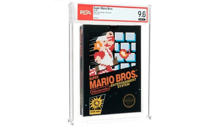 Нераспакованный картридж Super Mario Bros. продали на аукционе за рекордные $3 млн