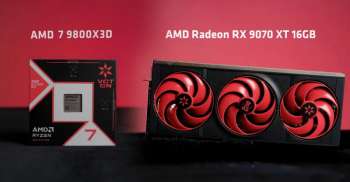 AMD представила спецверсии Ryzen 7 9800X3D и Radeon RX 9070 XT по мотивам Valorant — купить их не получится