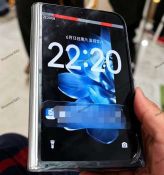 Xiaomi тоже готовит широкоформатный складной смартфон: Mix Fold 5 показался на фото