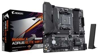 AM4 снова в моде: Gigabyte представила плату B550 Aorus Elite WIFI7 для процессоров Ryzen 5000