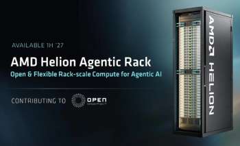 До 32 768 ядер Zen 6 в одной системе: AMD представила эталонную стойку Helion для автономных ИИ-агентов