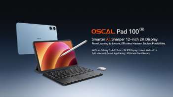В продажу поступил 12-дюймовый планшет OSCAL Pad 100 с поддержкой ИИ