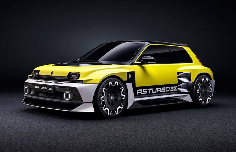 Renault представила маленький электрический спорткар R5 Turbo 3E по цене от $168 000
